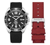 Timberland Men Analog Quartz Watch with Silicone Strap TDWGN0010001