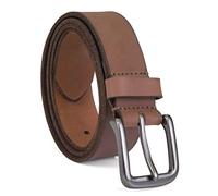Timberland Men's 35mm Classic Buckle Jean Leather Belts, Brown, 40