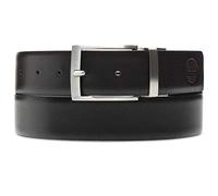 Timberland Men's 35mm Reversible Squared Tip Belt Waist Pack, Black, M