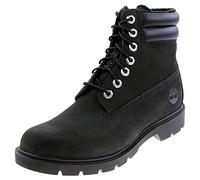 Timberland Men's 6 inch basic boots, Black Nubuck, 9.5 UK