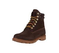 Timberland Men's 6 Inch WR Basic Fashion Boots, Dark Brown Nubuck, 12.5 UK