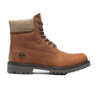 Timberland Men's 6" Premium Waterproof Boot, Medium Orange Full Grain, 8 Wide