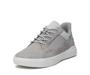 Timberland Mens Allston Low Lace Up Sneaker, Light Grey Nubuck, 8 UK