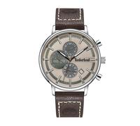 Timberland Men's Analog Quartz Watch with Leather Strap TDWGF2182903