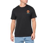 Timberland Men's Back Forest Graphic Short Sleeve T-Shirt, Black, XL