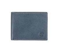 Timberland Men's Blix Leather Passcase Travel Accessory-Bi-Fold Wallet, Navy (Fine Break), One Size