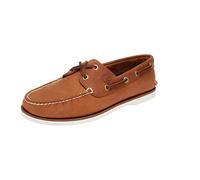 Timberland Men's Boat Shoe Sneaker, Orange, 9 UK