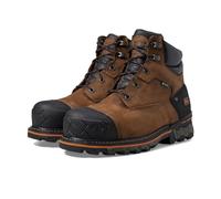 Timberland Men's Boondock 6 Inch Composite Safety Toe Waterproof 6 Ct Wp, Brown, 11.5 Wide