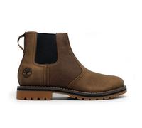 Timberland Larchmont II Leather Textile Men's Chelsea Boots - Saddle - Size:UK 8.5
