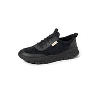 Timberland Men's Boroughs Project Leather Oxford Low-top Sneakers, Black (Black Suede), 7.5 UK