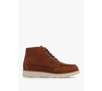 TIMBERLAND Men's Britton Mills Rust Suede Mid Lace Chukka Boots Mens S