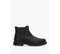 TIMBERLAND Mens Britton Road Mid Leather Chelsea Boots In Black Mens S