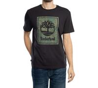Timberland Men's Camo Box Logo T-Shirt, Black