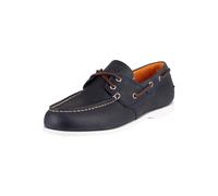 Timberland Men's Cedar Bay Leather Boat Shoes, Navy Full Grain, 10.5 UK