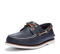 Timberland Classic Boat Full Grain Leather Men's Comfort Shoes - Blue - Size:UK 8