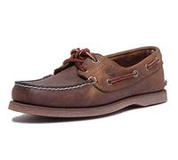 Timberland Men's Shoes - Timberland Classic Boat Shoes - Brown, Leather, Nubuck