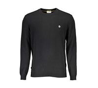 Timberland Men's COHAS Brook Merino Crew Sweater Black Polo Sweater, Black,