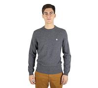 Timberland Men's COHAS Brook Merino Crew Sweater Dark Grey Heather Polo, M