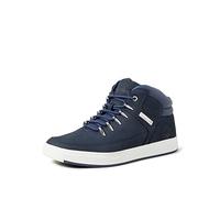 Timberland Men's Davis Square Hiker Hiking Boots, Navy Nubuck, 8 UK