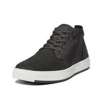Timberland Mens Davis Square Mid Lace Up Black High-top Sneakers, Black, 14.5 UK