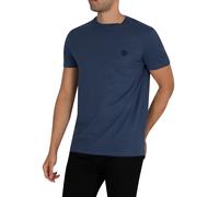 Timberland Men's Dunstan River Slim Crew T-Shirt, Blue