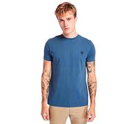 Dunstan River Slim Crew T-Shirt Dark Denim M