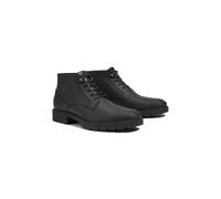 Timberland Men's Elmhurst Chukka Wr Basic Fashion Boots, Black Full Grain, 8.5 UK