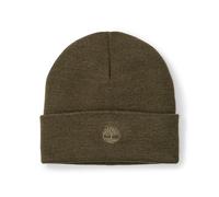 Timberland Men's Embroidered Logo Beanie Cold Weather Hat, Leaf Green, One Size