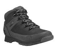 Timberland Men's Euro Sprint Waterproof Mid Hiker Hiking Boot, Black, 11 UK