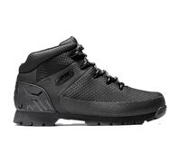Timberland Mens Euro Sprint Waterproof Mid Hiker Textile Jet Black Boots 11 UK