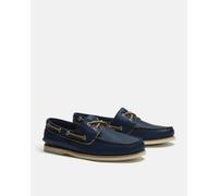 Timberland Mens Full Grain Leather Classic Boat Shoe - Dark Blue - Dark Blue - UK11 EU45.5 US11.5 Wide