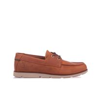 Timberland Mens Grafton Bay Shoes in Orange Leather - Size UK 11