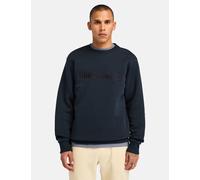 Timberland Men's Hampthon Cotton Rich Crew Neck Sweatshirt - L - Dark Navy, Dark Navy,Dark Teal