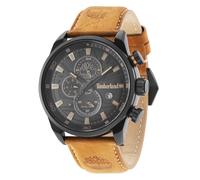 Timberland Mens Henniker II Orange Leather Strap Watch RRP £139. New and Boxed.