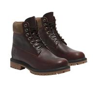 Timberland Mens Heritage 6 Inch Lace Up Boots Burgundy Full Grain 8