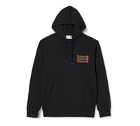 Timberland Men's Hoodie 2 Tier 3 Sweatshirt, Black, L