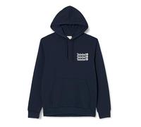 Timberland Men's Hoodie 2 Tier 3 Sweatshirt, Dark Sapphire, M