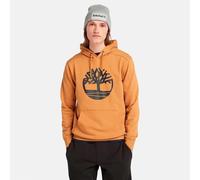 Timberland Men's Hoodie Core Tree Logo Long Sleeve Regular Fit Hooded Sweatshirt