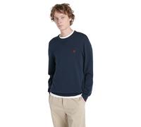 Timberland Mens John Crewneck Sweatshirt in Navy Cotton - Size X-Large