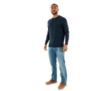 Timberland Mens Jumper 'Williams River Cotton Crew Sweater' - Long Sleeved (Dark Sapphire/Dark Denim) XXL