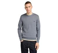Timberland Mens Jumper 'Williams River Cotton Crew Sweater' - Long Sleeved (Folkstone Grey) XL