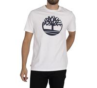 Timberland Men's Kbec River Tree Tee Undershirt, White, XL