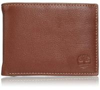 Timberland Men's Leather Passcase Security RFID Wallet Billfold, Brown, One Size
