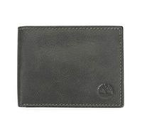 Timberland Men's Leather Passcase Security RFID Wallet Billfold, Charcoal, One Size
