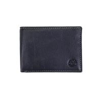 Timberland Men's Leather Passcase Security RFID Wallet Billfold, Navy Blue, One Size