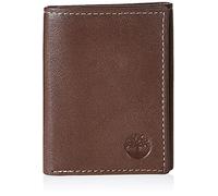 Timberland Men's Leather Trifold Wallet with Id Window Tri-Fold, Brown (Blix), One Size