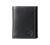 Timberland mens Leather Trifold With Id Window Tri Fold Wallet, Black (Cloudy), One Size UK