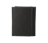 Timberland Men's Leather Trifold With Id Window Tri Fold Wallet, Black (Hunter), One Size UK