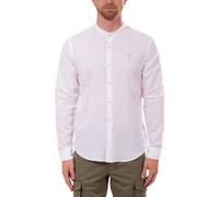 TIMBERLAND - Men's linen blend mandarin shirt