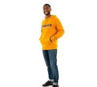 TIMBERLAND Men's Ls 50th Anniversary Est. 1973 Hoodie Bb Dark Cheddar Wb Sweatshirt, M